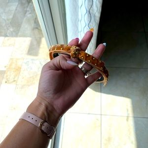 Lele Sadoughi Camel Bardot Headband